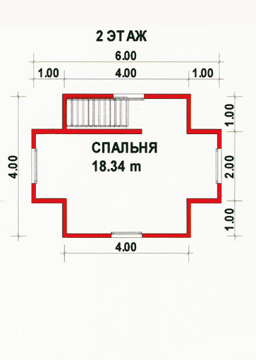 план 1-го этажа 