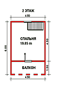 План 2-го этажа 